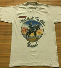 Vtg The Marshall Tucker Band Heavy Cotton White All Size Unisex Shirt A1225 picture