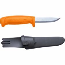 Mora Knives Basic 511 Fixed Blade Knife Orange Handle Plain Edge 12811 picture