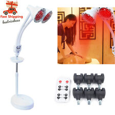 275W IR Infrared Red Heat Light Therapy Bulb Lamp Muscle Pain Relief Floor Stand picture