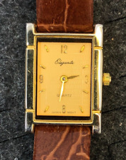 Vintage Elegante Analog Watch Gold Tone - Not Tested picture
