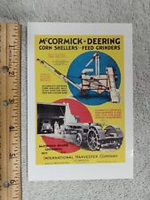 McCormick Deering Farm Advertising International Harvester Photo Postcard Size picture