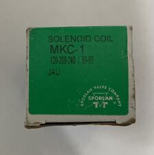 SPORLAN VALVE MKC-1 SOLENOID COIL 310286 120-208-240v picture