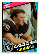 1984 Topps Howie Long #111 Rookie Los Angeles Raiders HOF -  picture