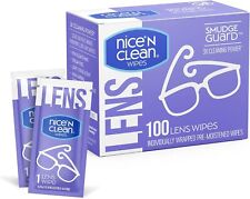 Nice 'n Clean SmudgeGuard Lens Cleaning Wipes (100 Total Wipes) | Pre-Moistened  picture