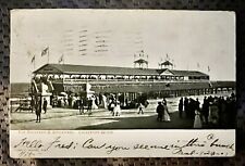 The Breakers & Boulevard, Galveston Beach, Texas TX - 1907 Vintage Postcard picture