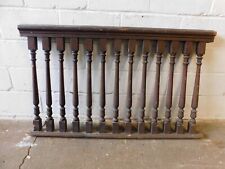 Antique STAIR RAILING - 1880 VICTORIAN Style Fir BALUSTERS Architectural Salvage picture