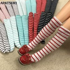 1pair Striped Stockings For 11.5in Doll Middle Tube Socks For Blyth 1:6 Doll picture