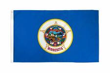 State of Minnesota Flag 100D 3x5FT MN Midwest Dorm Gift Man Cave St Paul picture