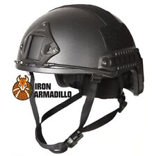 IRON ARMADILLO FRHC Fast Style Level IIIA 3A Tactical Ballistic Helmet Black M/L picture