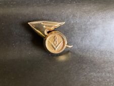 Simca Vedette Versailles V8 Gold Brass Emblem Badge 1955 Vintage picture