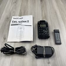 Tascam DR-100 MKII Linear PCM Recorder Portable Teac Corporation With Remote picture