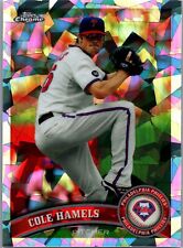 2011 Topps Chrome #156 Cole Hamels Atomic Refractors #/225 picture