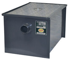 GT-20 Grease Trap Interceptor 20 lbs Oil Capacity 10 GPM Rate Flow PDI Certified picture