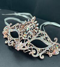 Masquerade Mask for Women, Crystal Mask Rhinestone, Venetian Party, Evening Prom picture