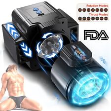 Male Masturbaters Automatic HandsFree Rotating Cup Thrusting Stroker Men Sex Toy picture