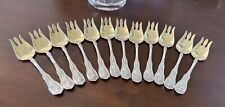 GORHAM 1894 MYTHOLOGIQE ICE CREAM FORKS 12 SOLD EACH FABULOUS LOOK picture