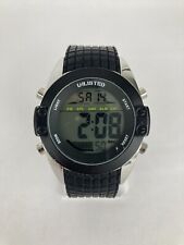 Kenneth Cole Unlisted 47mm Digital Quartz Watch w/Black Silicone Band & Battery picture