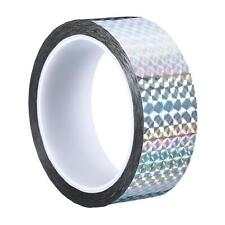 Prism Tape Holographic Reflective Adhesive Craft Decoration Silver 35mmx50m picture