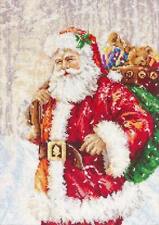 Santa Claus B575L Luca-S Counted Cross-Stitch Kit picture