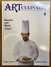 Art Culinaire No 4 Intl Magazine Cookbook Gourmet Franz Mitterer Vtg 1987 picture
