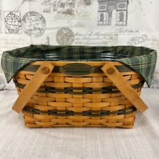 Longaberger 1996 Traditions Collection Community Basket with Liner + Protector picture