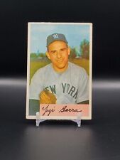 Yogi Berra 1954 Bowman #161 Yankees EX/EX+ Beautiful Card Has MK On Back (CB) picture