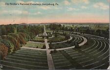 Postcard Soldiers' National Cemetery Gettysburg PA 2 picture