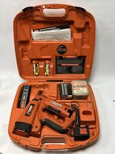 Paslode Cordless Compressed Gas Nail Finisher 900600 w/ Batteries & Case picture