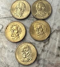 Lot of 5 Historic Presidential “Golden