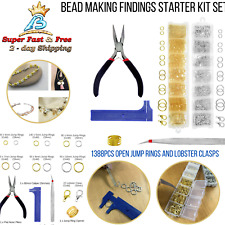 Home DIY Jewelry Making Supplies Beading Repair Tools Findings With Storage Case picture