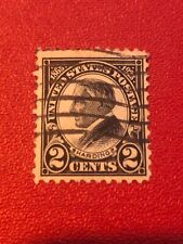 Antique   1923  2 cent USA Warren Harding postage stamp Perf.11 picture