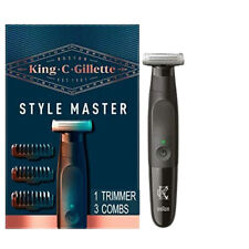 Gillette King C Style Master Trimmer Set - Black - BRAND NEW picture