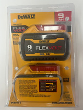 2 PACK DEWALT DCB609-2 FLEXVOLT 20V 60V MAX 9 Ah Li-Ion Battery New in Pack picture