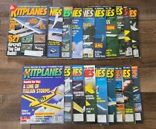 1996 Thru 1999 Vintage KitPlanes Magazine Random Lot of 19 Magazines picture
