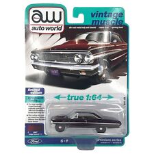 Auto World Vintage Muscle 1964 Ford Galaxie 500 XL 1:64 Diecast Model Car Toys picture