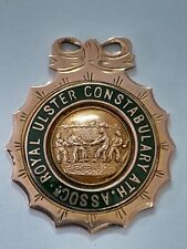 Royal Ulster constabulary 1930 Balmoral Games 9 Ct Gold Medal  picture