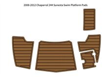 2008-2012 Chaparral 244 Sunesta Swim Platform Boat EVA Foam Teak Deck Floor Pad picture