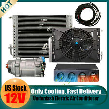 Universal Electric Underdash Air Conditioning 12V Only Cool A/C Kit Auto Car DC picture
