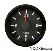 VDO gauge clock, genuine Cockpit 370-155, 2-1/16