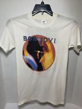 Vintage 1985 Rockit Bon Jovi 7800 Degrees Fahrenheit Tour Tee size medium picture