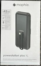 New Mophie Powerstation Plus XL Portable Battery & Wireless Charger 8K - Black picture