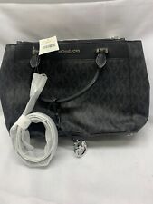 Michael Kors Gibson  Large  Leather Tote  BLACK *New w/ Tags picture