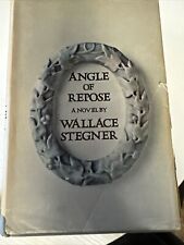 ANGLE OF REPOSE by WALLACE STEGNER 1st EDITION (STATED)with DJ, TOO.Minor Jacket picture