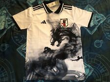 RARE BNWT Japan Soccer Jersey White Dragon Special Edition S,M,L,XL,XXL picture