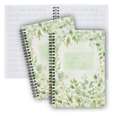 2 Pack My Account Tracker Notebook, Ledger Books for Bookkeeping, 6 x 8.5 In picture