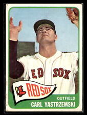 1965 Topps #385 Carl Yastrzemski Red Sox - EX picture