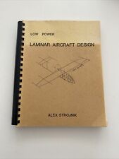 Low power laminar aircraft design Alex Strojnik PB Scarce Aviation Book picture