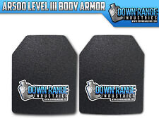 Body Armor AR500 Level 3 Set Of Plates Curved 10x12  picture