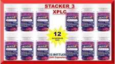Stacker 3 XPLC 3, 240ct 12 Bottles x 20ct for Weight Loss & Energy Exp 12/2027 picture