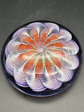 Magnificent 2003 Epiphany Art Glass Paperweight Sea Urchin Jelly Fish Signed picture